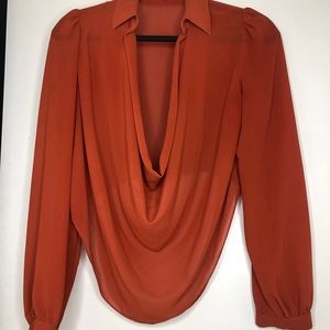 Long Sleeve V-Neck Shirt